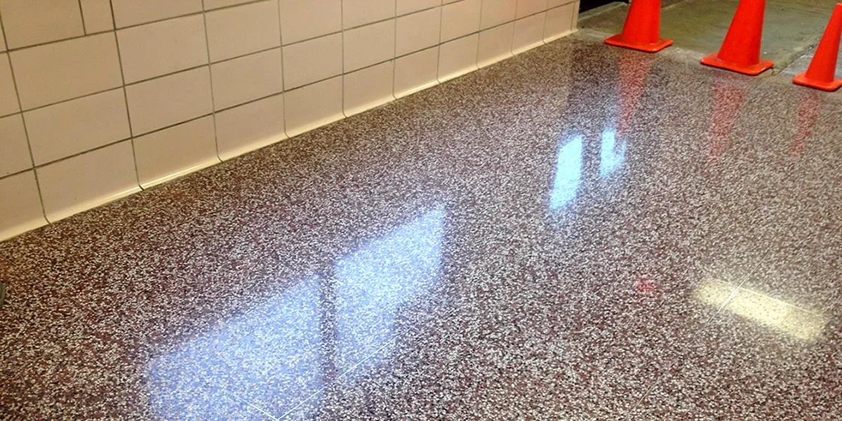Leštění teraco podlah
